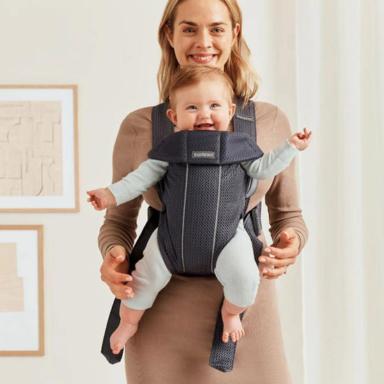 BabyBjörn Kanguru Mini 3D Mesh / Anthracite - Baby Baby Bebek Mağazaları