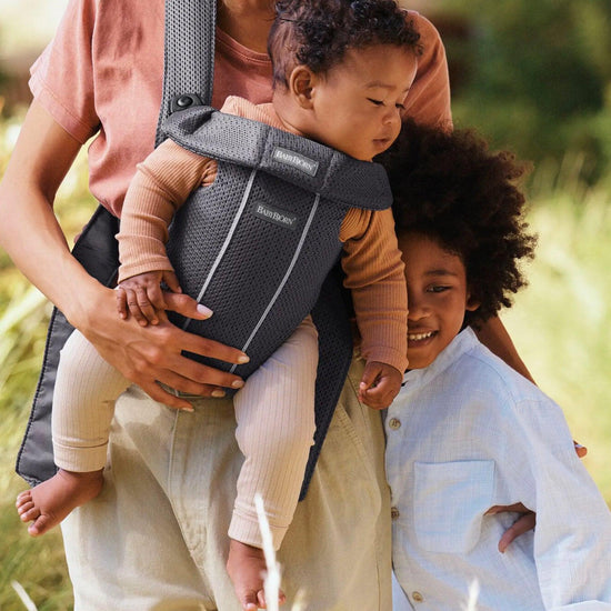 BabyBjörn Kanguru Mini 3D Mesh / Anthracite - Baby Baby Bebek Mağazaları