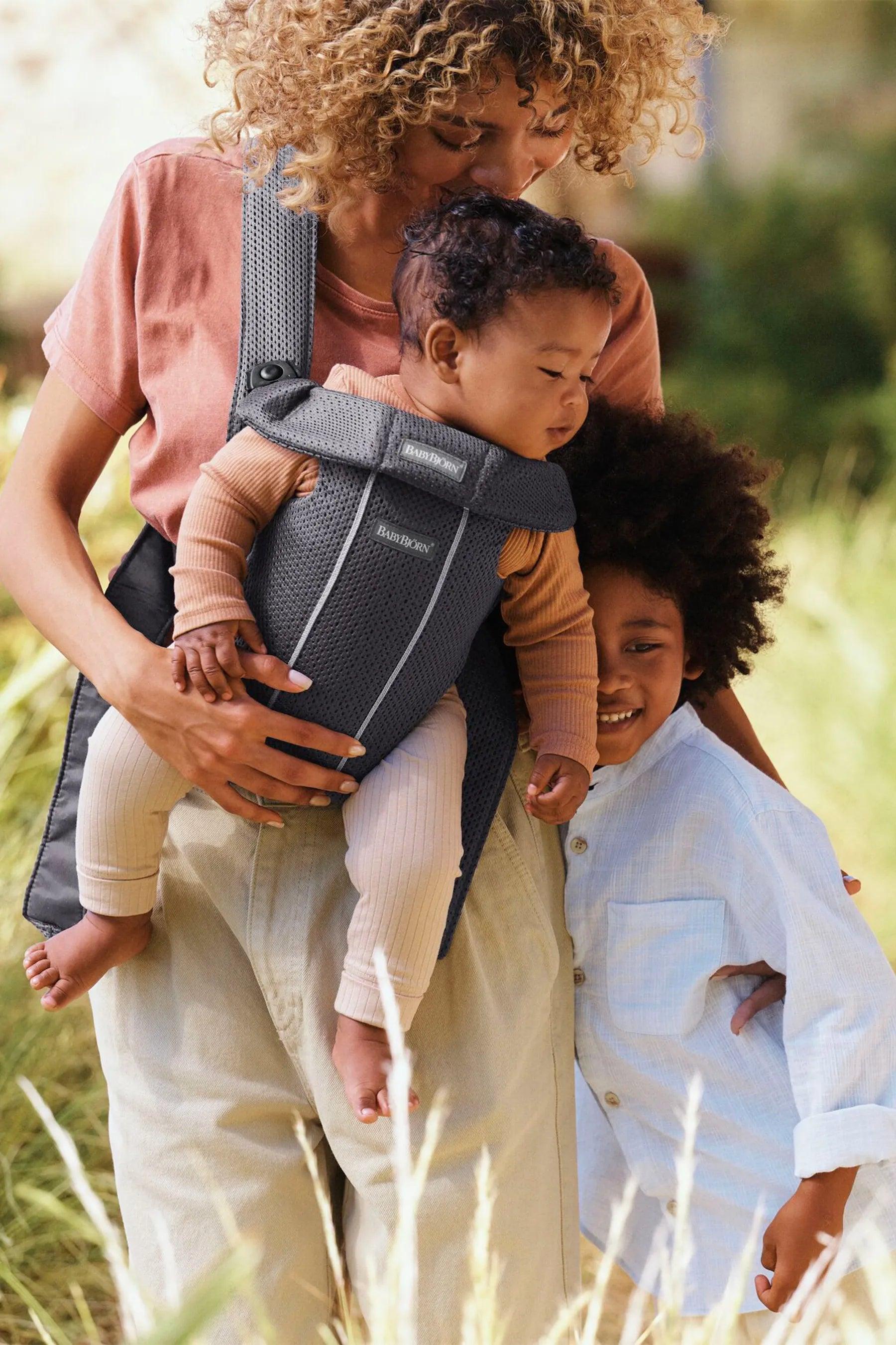 BabyBjörn Kanguru Mini 3D Mesh / Anthracite - Baby Baby Bebek Mağazaları