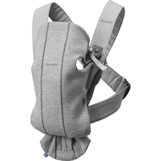 BabyBjörn Bliss Ana Kucağı & Kanguru Mini 3D Cotton Jersey Yenidoğan Seti / Light Grey - Baby Baby Bebek Mağazaları