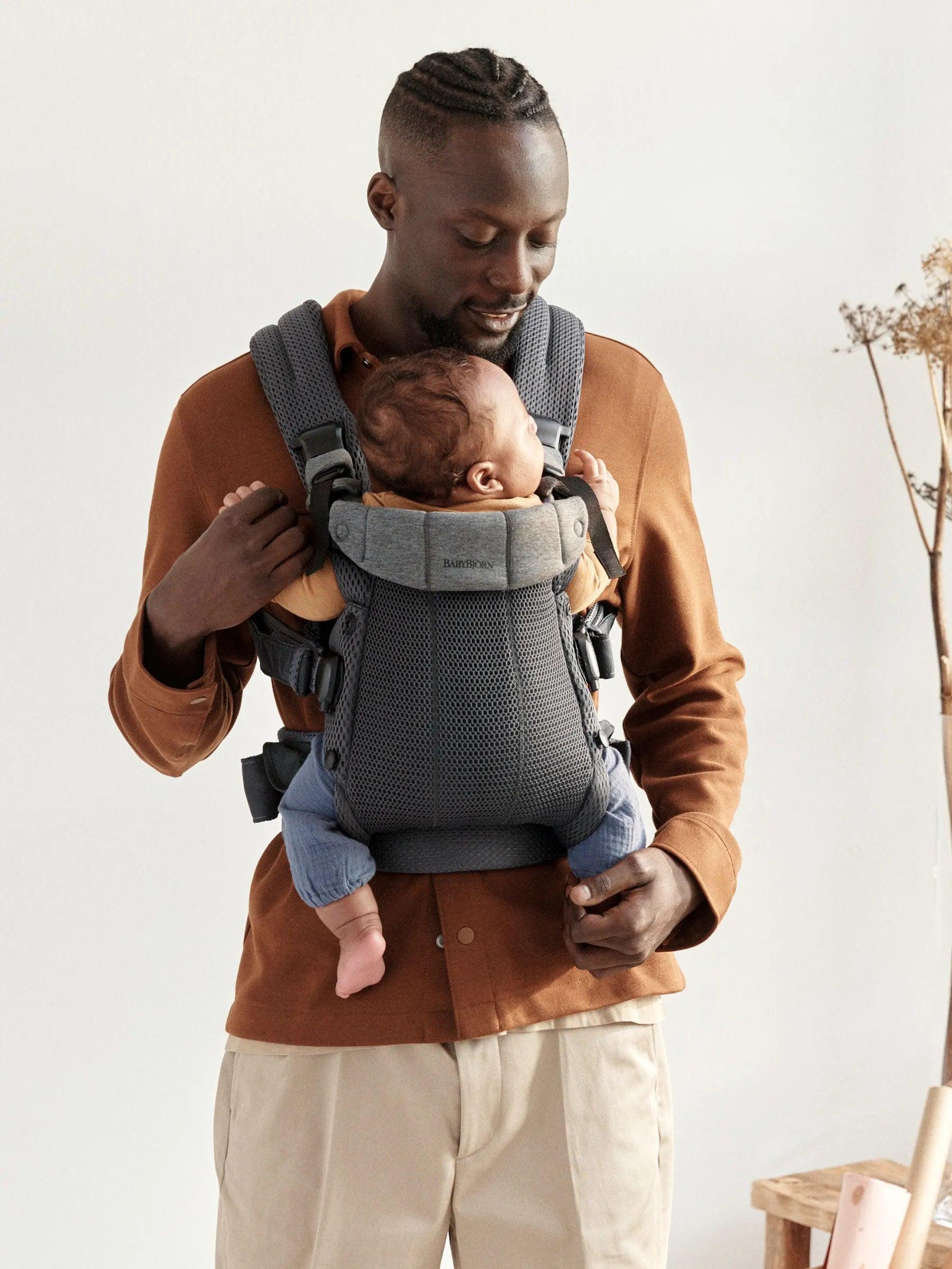 BabyBjörn Kanguru Harmony 3D Mesh / Anthracite - Baby Baby Bebek Mağazaları