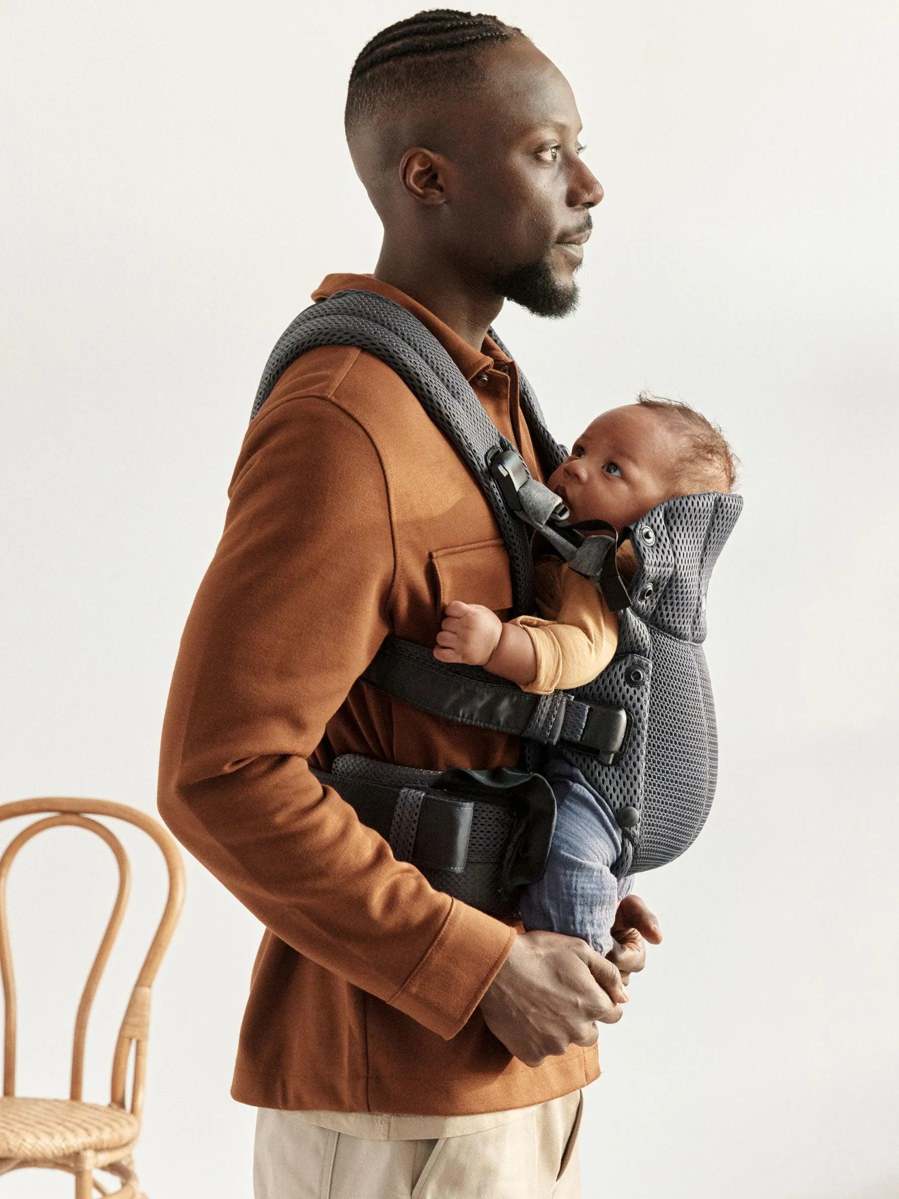 BabyBjörn Kanguru Harmony 3D Mesh / Anthracite - Baby Baby Bebek Mağazaları