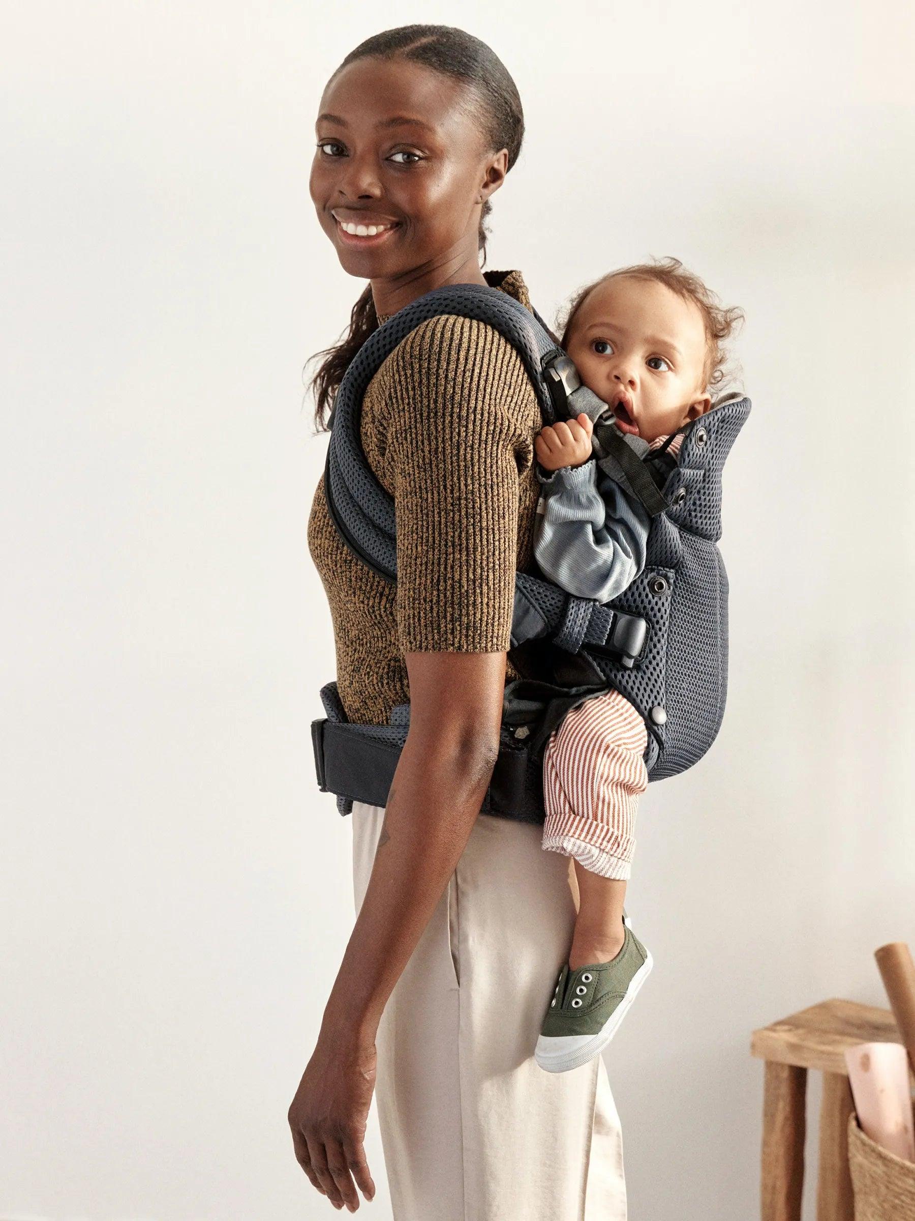 BabyBjörn Kanguru Harmony 3D Mesh / Anthracite - Baby Baby Bebek Mağazaları