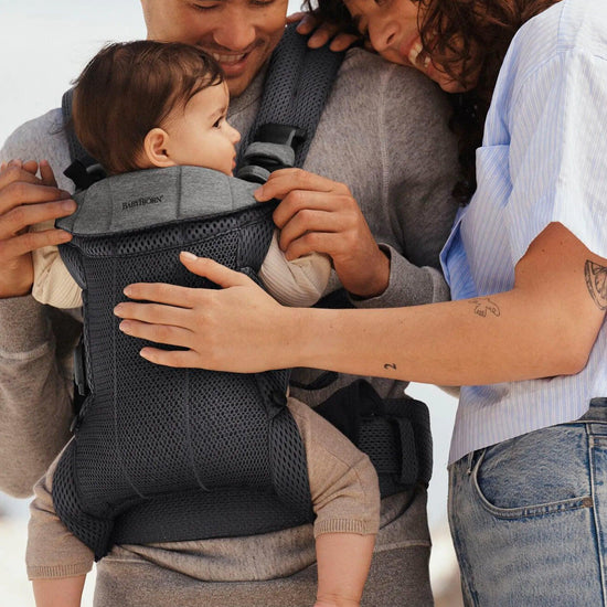 BabyBjörn Kanguru Harmony 3D Mesh / Anthracite - Baby Baby Bebek Mağazaları