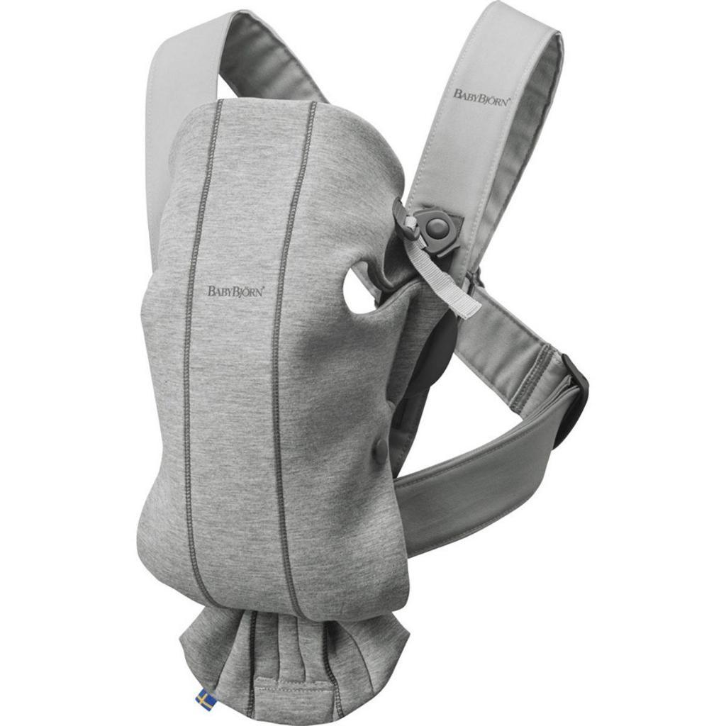BabyBjörn Kanguru Mini 3D Cotton Jersey / Light Grey - Baby Baby Bebek Mağazaları