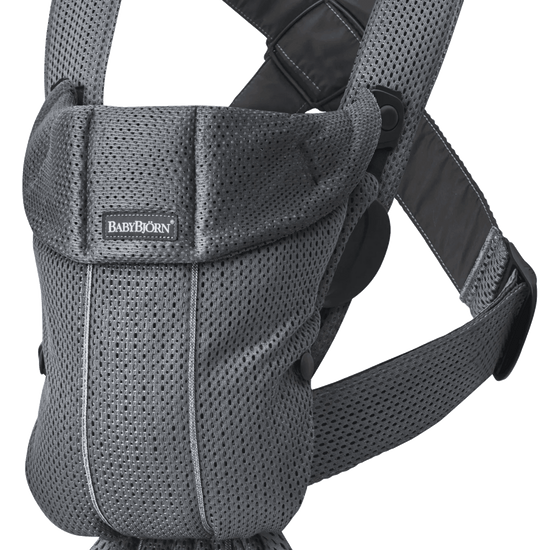 BabyBjörn Kanguru Mini 3D Mesh / Anthracite - Baby Baby Bebek Mağazaları