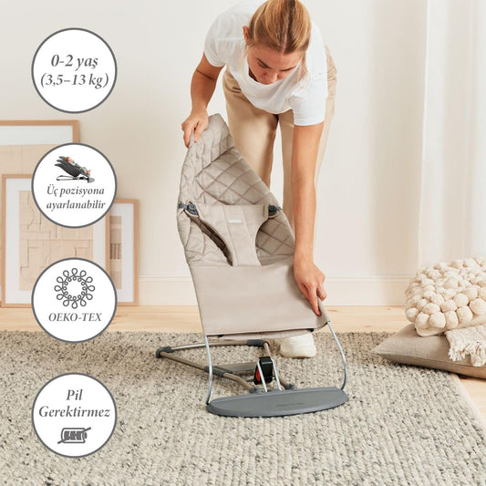 Babybjörn Balance Bliss Ana Kucağı Cotton /Sand Grey