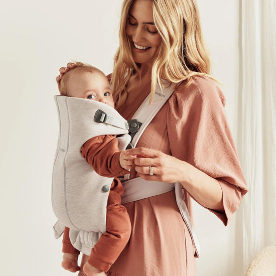 BabyBjörn Kanguru Mini Cotton 3D Jersey / Light Beige - Baby Baby Bebek Mağazaları