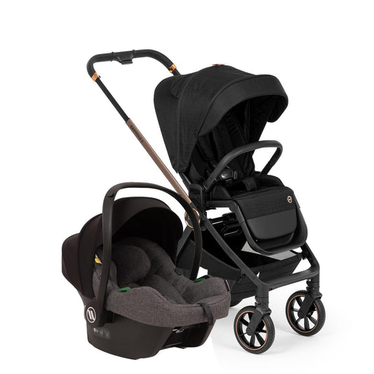 Easyfold 5 Grey Cosmo Travel Sistem Bebek Arabası Black Gold