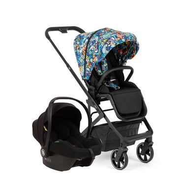 Neo Black Travel Sistem Bebek Arabası Multicolor