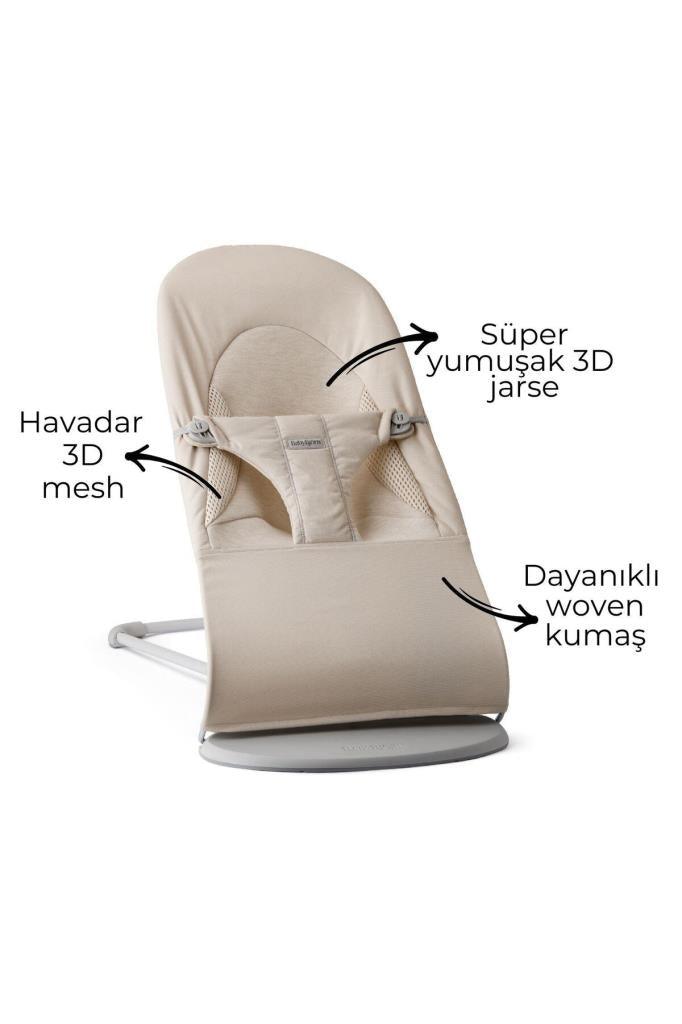Balance Soft Woven Jersey Üçlü Kumaş / Light Beige - Baby Baby Bebek Mağazaları