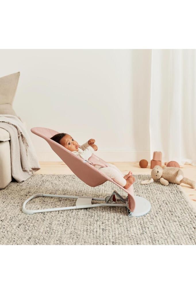 Bliss Ana Kucağı Petal Woven Cotton & Taşıma Çantalı / Dusty Pink - Baby Baby Bebek Mağazaları