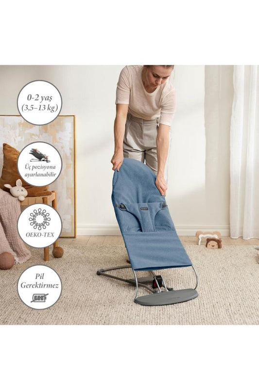 Bliss Ana Kucağı Woven Melange / Blue