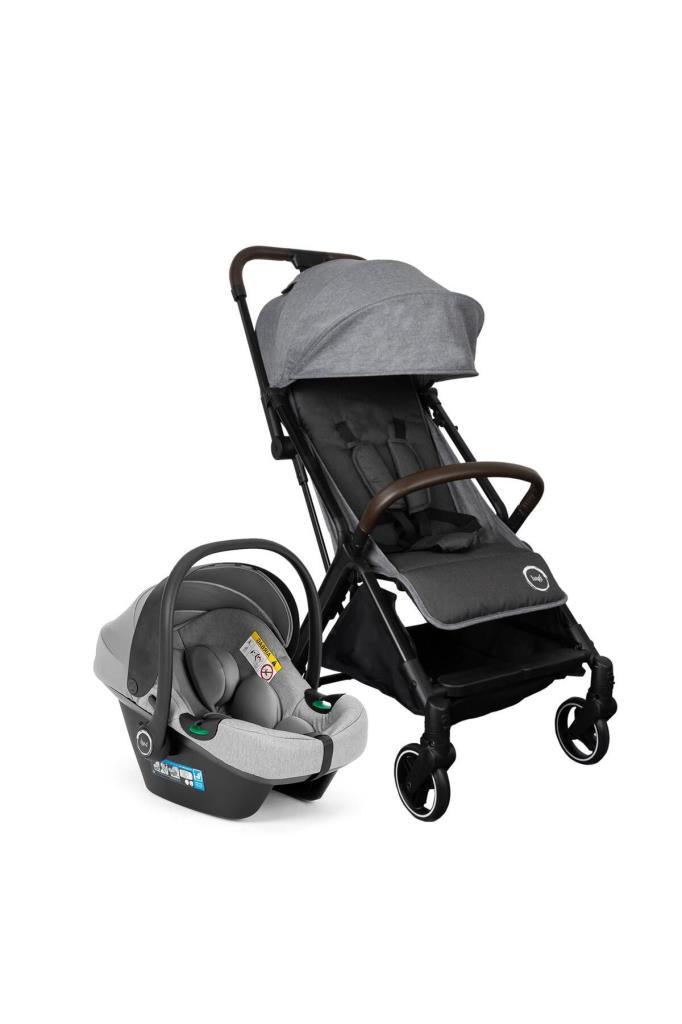 Gravity Autofold Travel Sistem Bebek Arabası Grey - Baby Baby Bebek Mağazaları