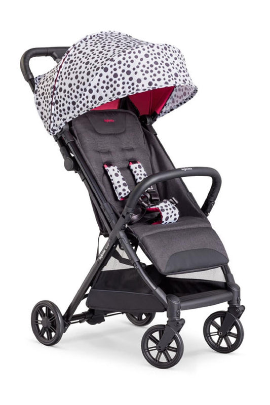 Inglesina Quid 2 Tek El Tek Hamle Ile Katlanıp Açılan Kabin Boy Bebek Arabası Özel Koleksiyon - Polka White