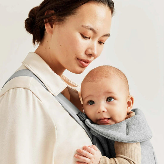 BabyBjörn Kanguru Mini 3D Cotton Jersey / Light Grey - Baby Baby Bebek Mağazaları