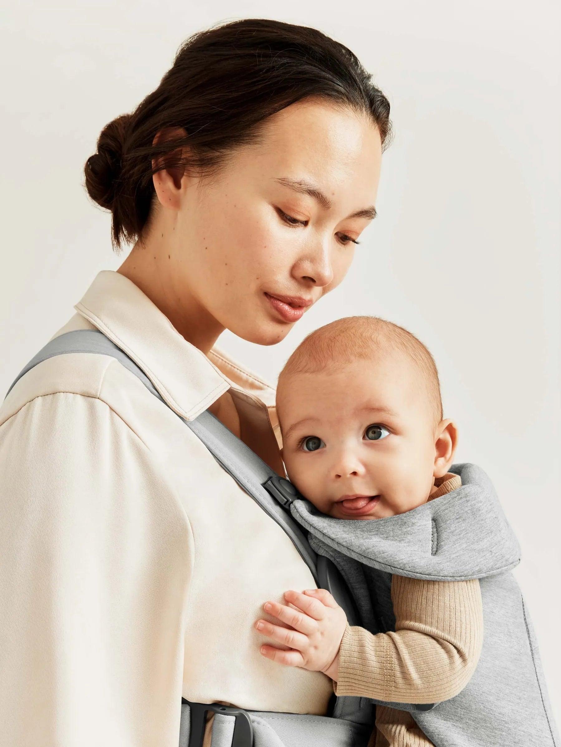 BabyBjörn Kanguru Mini 3D Cotton Jersey / Light Grey - Baby Baby Bebek Mağazaları