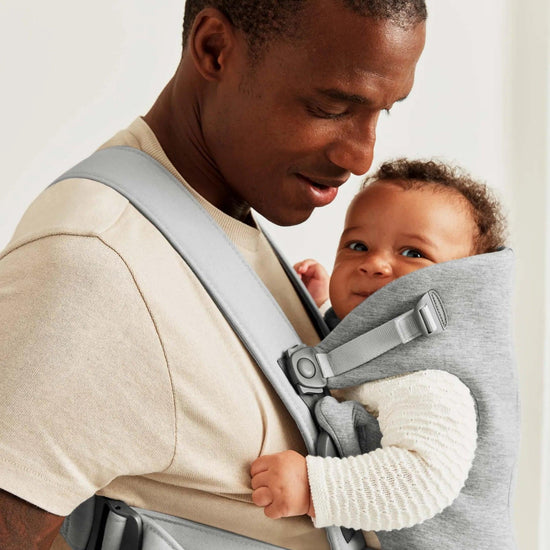 BabyBjörn Kanguru Mini 3D Cotton Jersey / Light Grey - Baby Baby Bebek Mağazaları