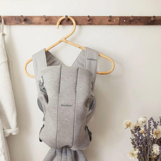 BabyBjörn Kanguru Mini 3D Cotton Jersey / Light Grey - Baby Baby Bebek Mağazaları