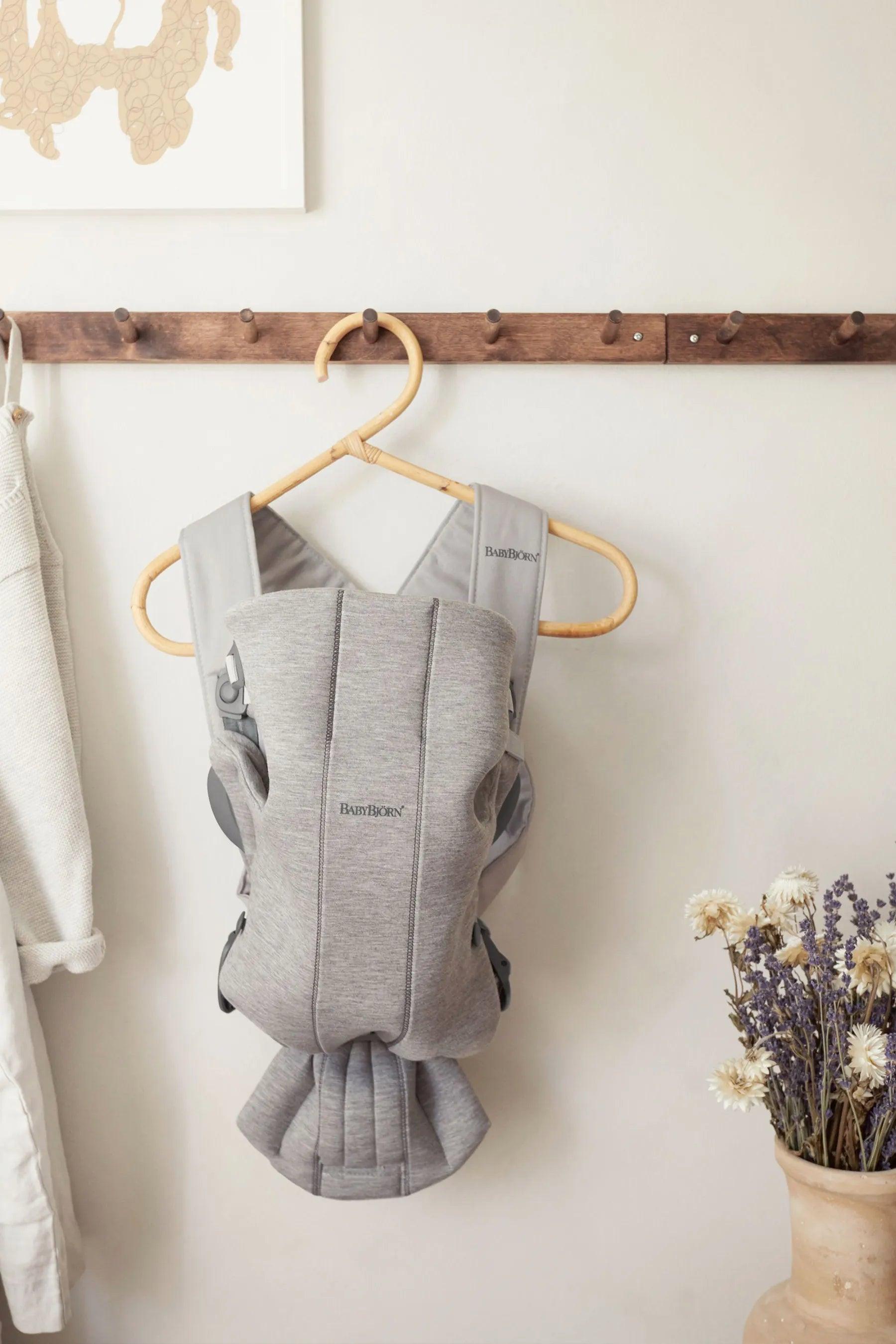 BabyBjörn Kanguru Mini 3D Cotton Jersey / Light Grey - Baby Baby Bebek Mağazaları