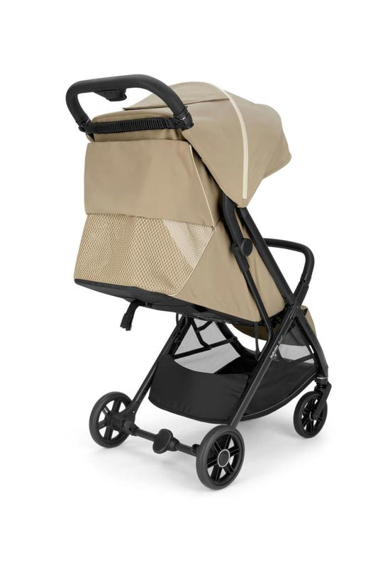 Inglesina Quid3 Tek El Tek Hamle ile Katlanıp Açılan Kabin Boy Bebek Arabası - Lunar Beige