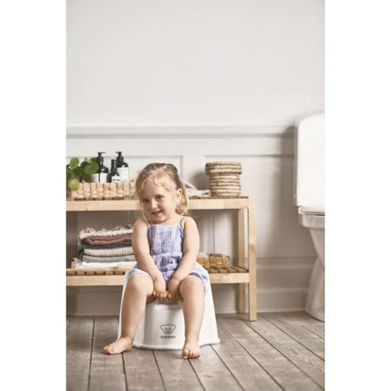 Koltuk Oturak & Klozet Adaptörü & Banyo Basamağı Tuvalet Eğitimi Seti / White - Baby Baby Bebek Mağazaları