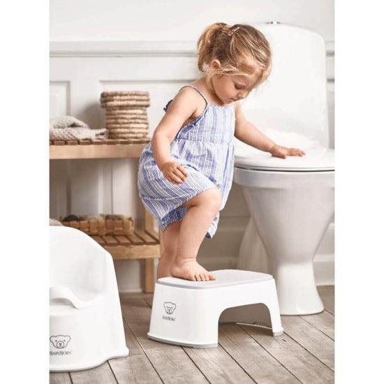 Koltuk Oturak & Klozet Adaptörü & Banyo Basamağı Tuvalet Eğitimi Seti / White - Baby Baby Bebek Mağazaları