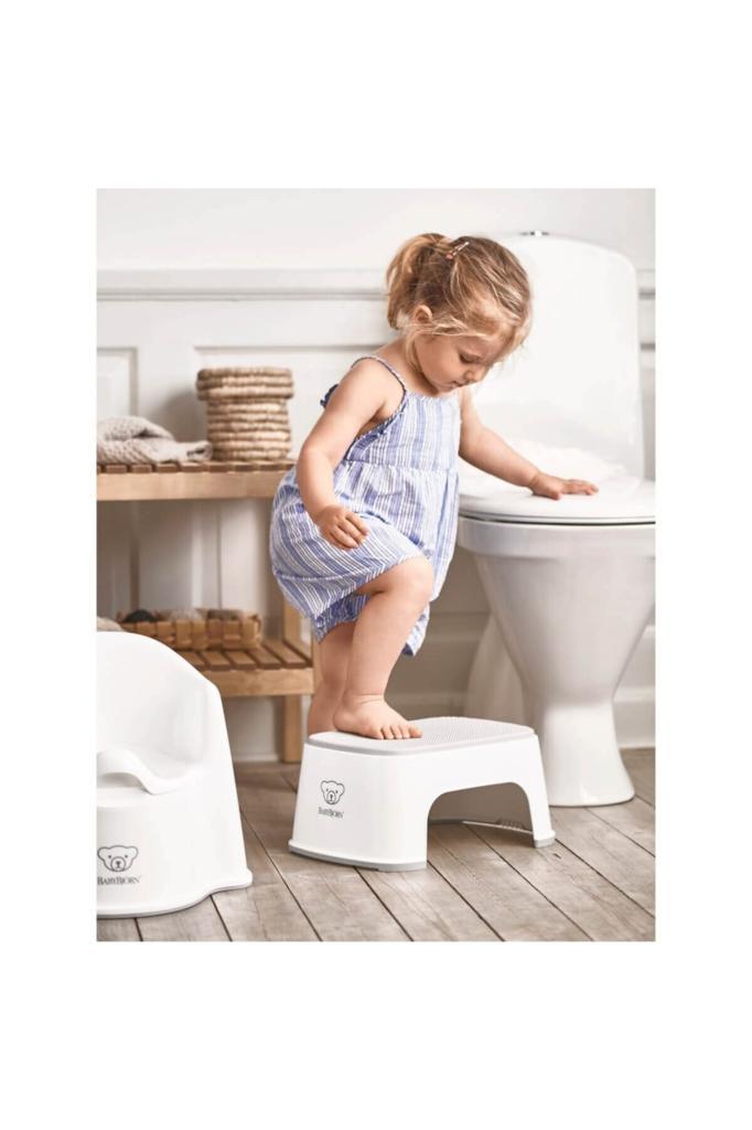Koltuk Oturak & Klozet Adaptörü & Banyo Basamağı Tuvalet Eğitimi Seti / White - Baby Baby Bebek Mağazaları