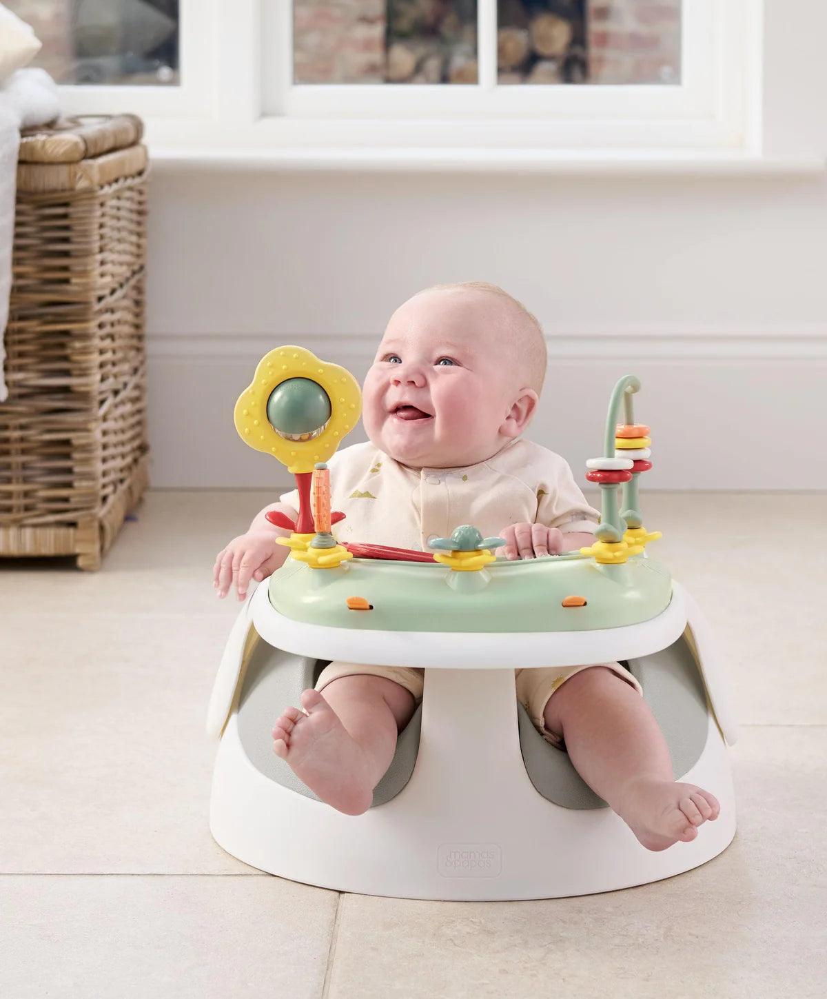 Mamas Papas Baby Snug Pebble Grey Oyun Tepsili Bebek Oturağı - Baby Baby Bebek Mağazaları