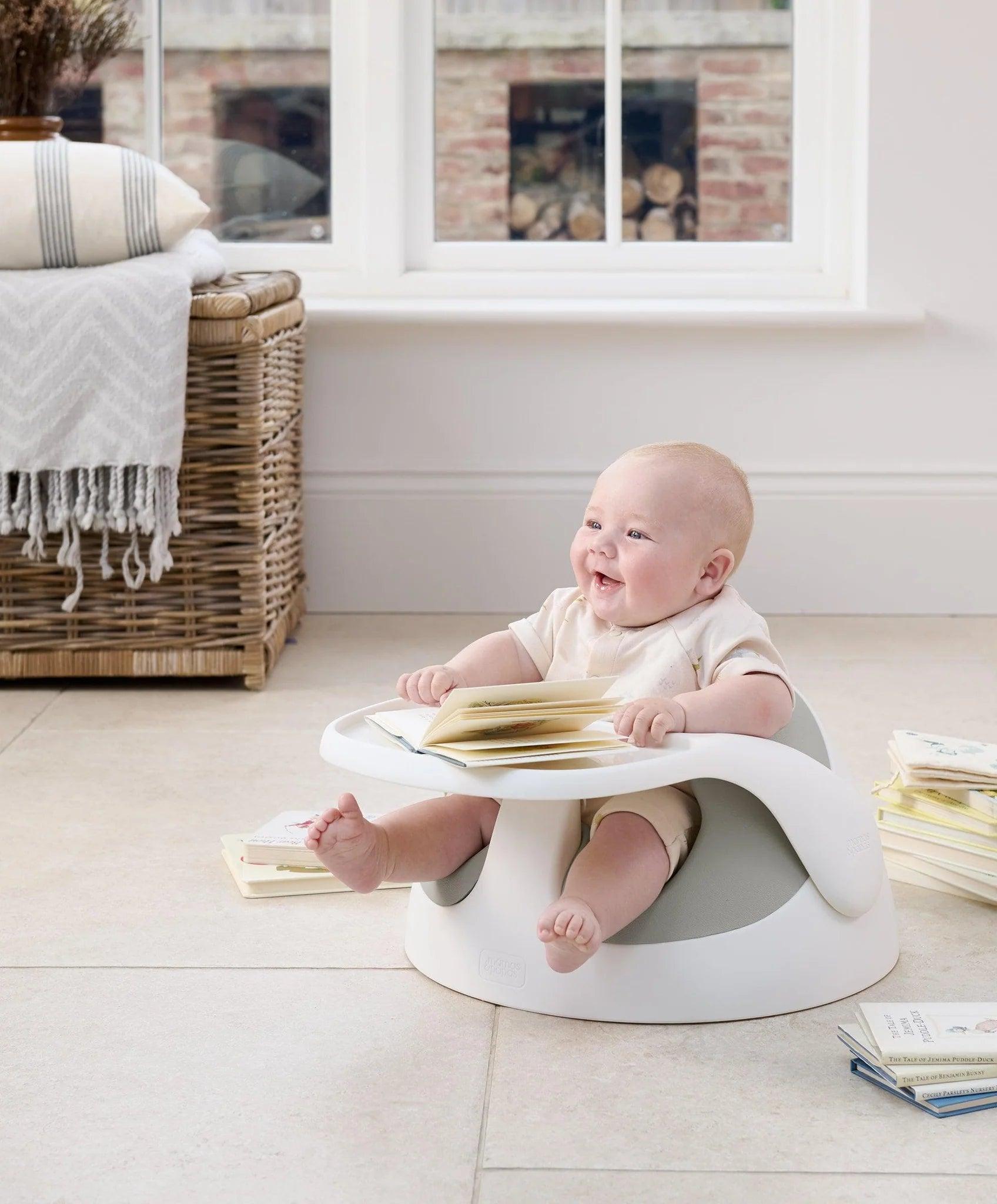 Mamas Papas Baby Snug Pebble Grey Oyun Tepsili Bebek Oturağı - Baby Baby Bebek Mağazaları