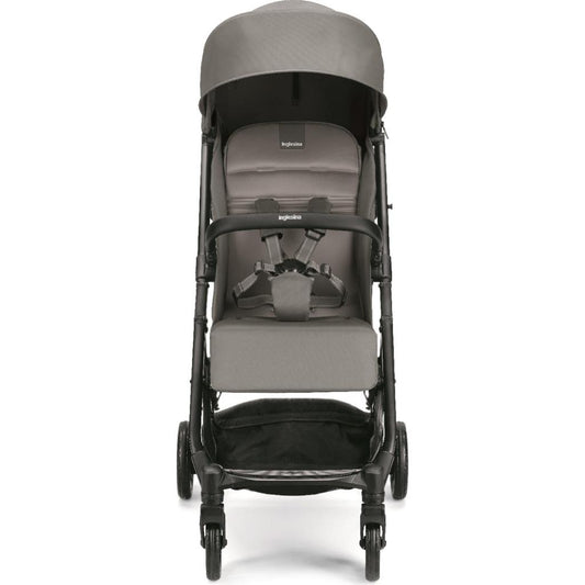 Now Kendiliğinden Katlanan Tek Hamlede Açılan Kabin Boy Bebek Arabası - Snap Grey