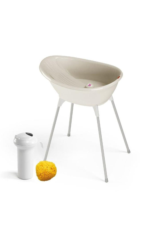 Okbaby Bella Çift Yönlü Banyo Küveti Seti 0-12 Ay / Beyaz