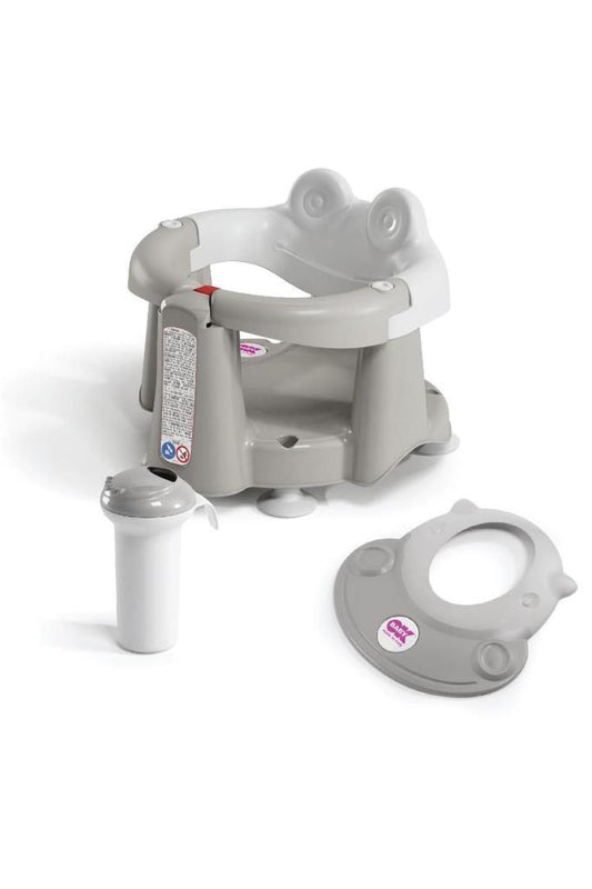 Okbaby Crab Banyo Oturağı & Bebek Duşu & Hippo Banyo Siperliği / A.gri - Baby Baby Bebek Mağazaları
