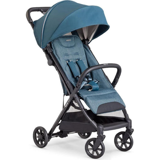 Quid 2+ Tek El Tek Hamle ile Katlanıp Açılan Kabin Boy Bebek Arabası - Manta Blue