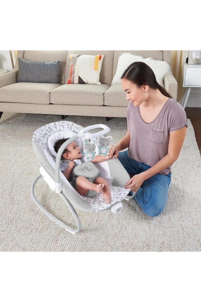Simple Comfort 2 Si 1 Arada Dönenceli Salıncak Ve Ev Tipi Ana Kucağı - Baby Baby Bebek Mağazaları