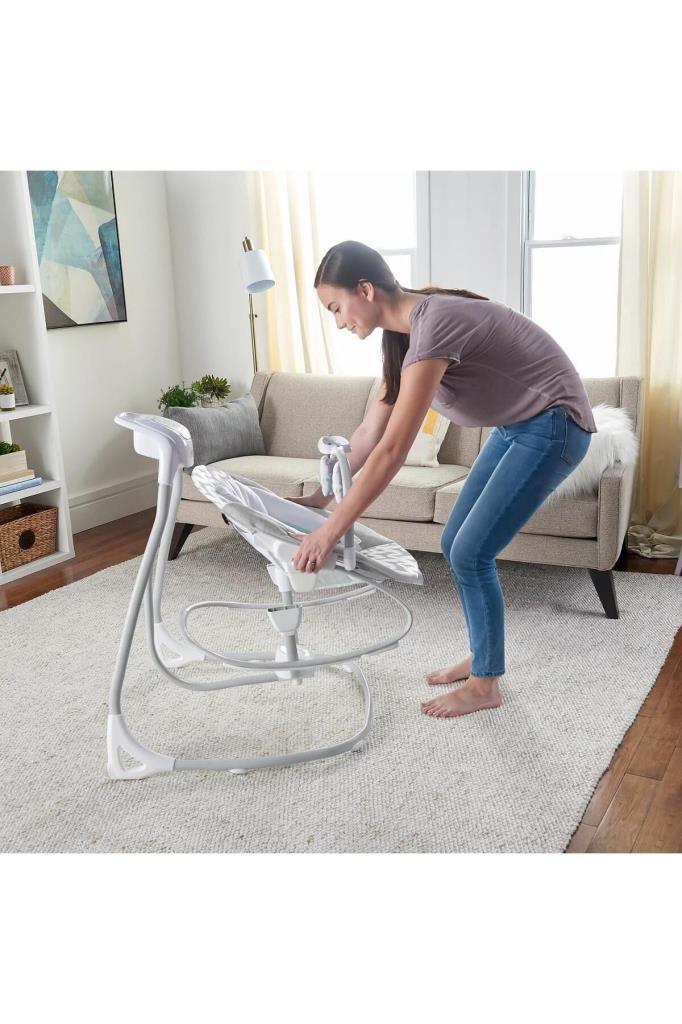 Simple Comfort 2 Si 1 Arada Dönenceli Salıncak Ve Ev Tipi Ana Kucağı - Baby Baby Bebek Mağazaları