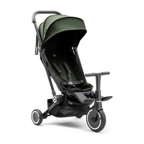 Traveler Hepsi Bir Arada Aktif Kabin Boy Bebek Arabası ve Bisiklet (6 Ay – 4 Yaş) - Forest Green