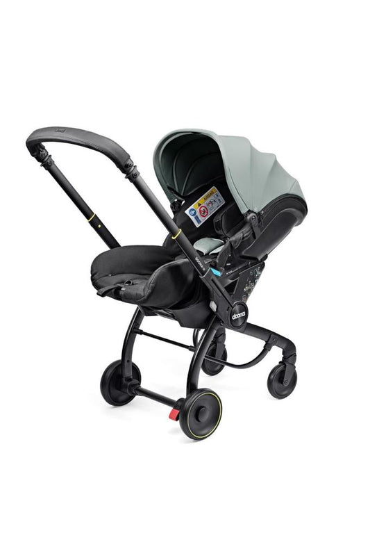 X Bebek Arabasına Dönüşen Tekerlekli gr 0 I-size 3 Yatış Pozisyonlu Ana Kucağı Oto Koltuğu - Dusty Sage