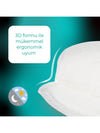3D Disposable Göğüs Pedi Ultra Emici ve İnce, 32 Adet