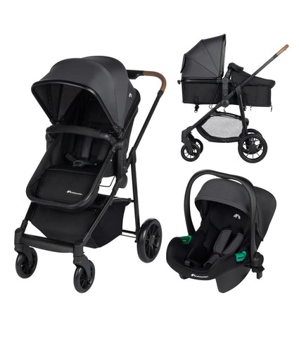 Bebeconfort Haze Trio 3'ü 1 Arada Seyahat Sistem Bebek Araba Mineral Graphite