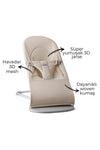 2'li Set Balance Soft Woven Jersey Üçlü Kumaş Ana Kucağı & Kanguru Mini 3D Jersey Light Be