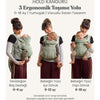 2’li Set Begin Ana Kucağı & Kanguru Hold Mesh Dark Grey