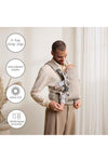 2’li Set Bliss Ana Kucağı & Kanguru Harmony Woven Melange Light Beige