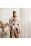 2’li Set Bliss Ana Kucağı & Kanguru Harmony Woven Melange Light Beige