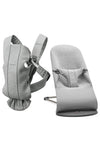 2'li Set Bliss Ana kucağı & Kanguru Mini 3D Jersey Light Grey