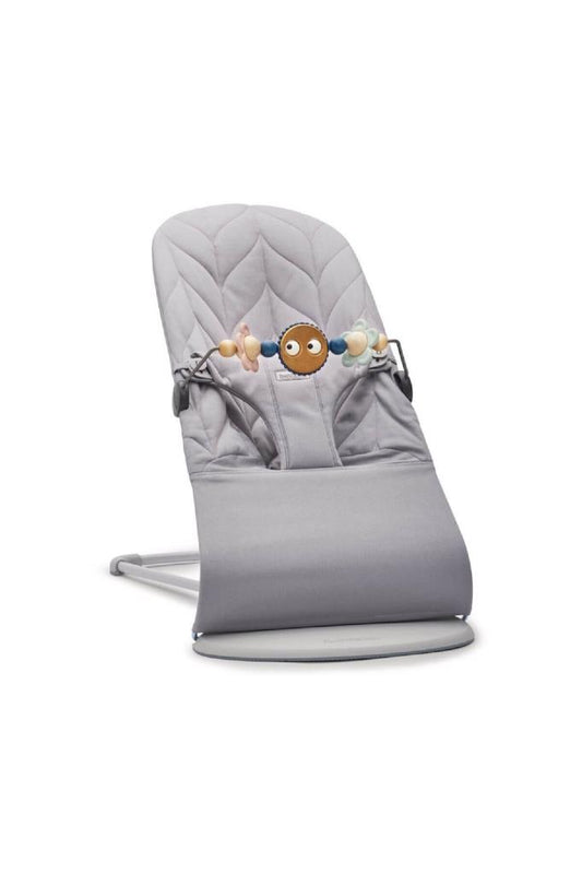 2'li Set Pastel Oyuncaklı Bliss Ana kucağı Petal Woven & Kanguru Mini 3D Jersey Light Grey