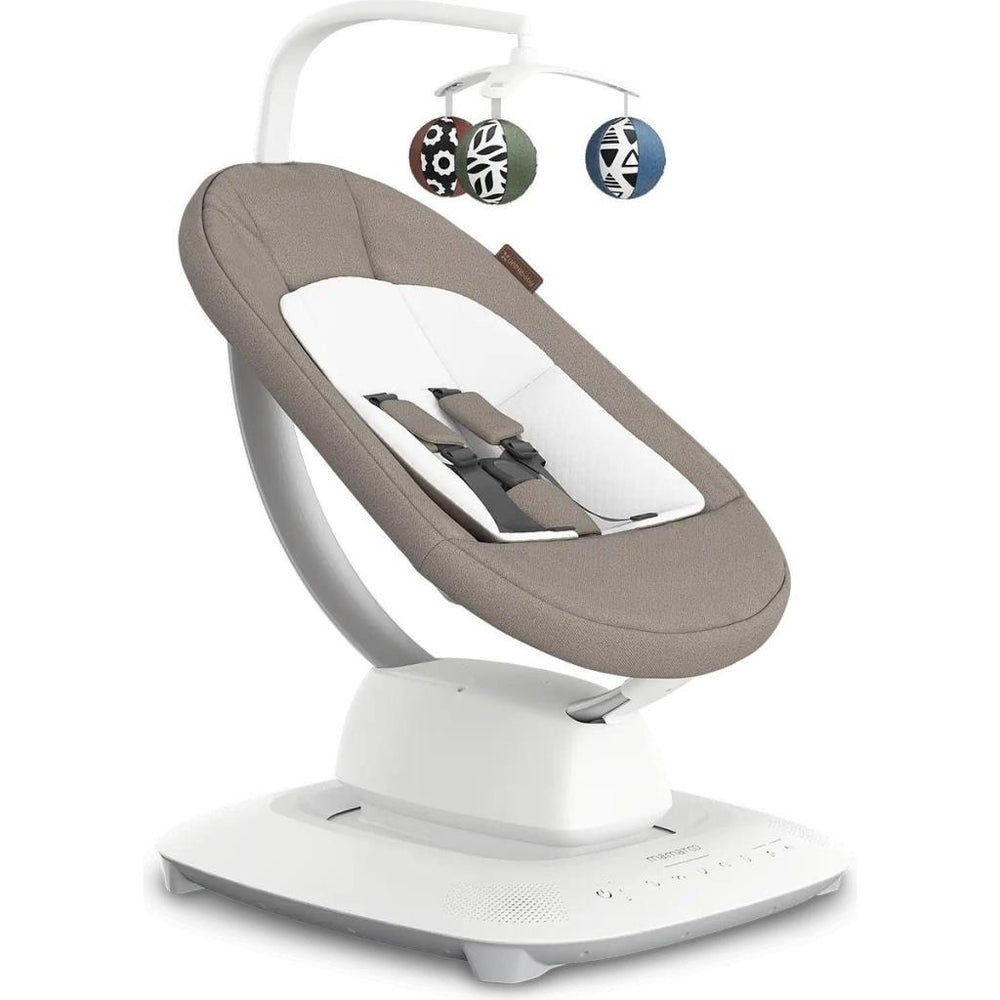 4moms 2026 MamaRoo 5.0 Elektrikli Ana Kucağı Kahverengi 6,5 kg Taşıma Kapasitesi ile Yıkanabilir Kılıf