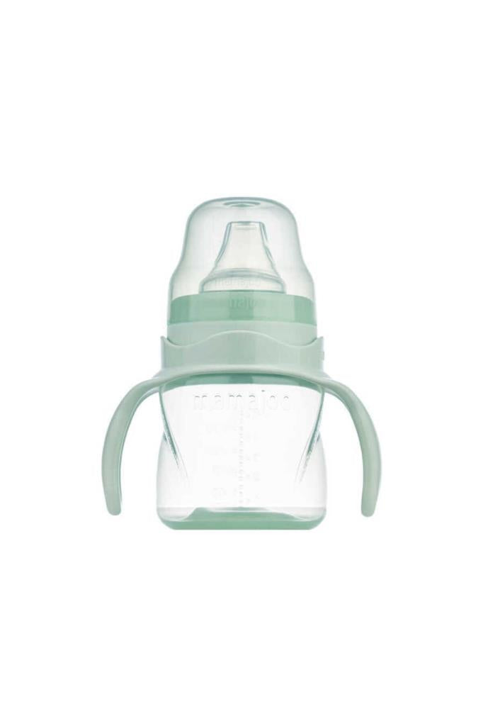 Antikolik Akıtmaz Alıştırma Bardağı 160 ml Powder Green, 6 Ay+