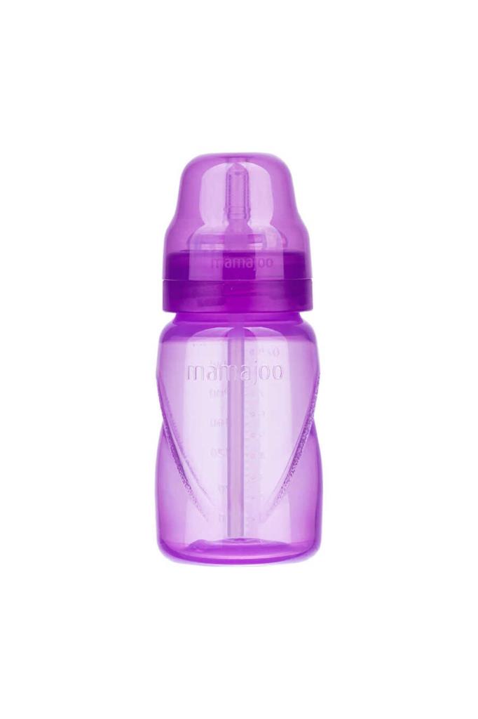 Antikolik Akıtmaz Pipetli Bardak 270 ml Mor, 12 Ay+