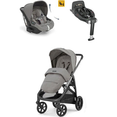 Aptica Glam Tek El ile Açılabilen Çift Yön Bebek Arabası Yatabilen Ana Kucağı Baza 3lü Set